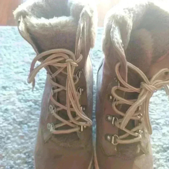 Madden Girl Womens Provo Faux Fur Beige Boot 7 - Picture 8 of 14